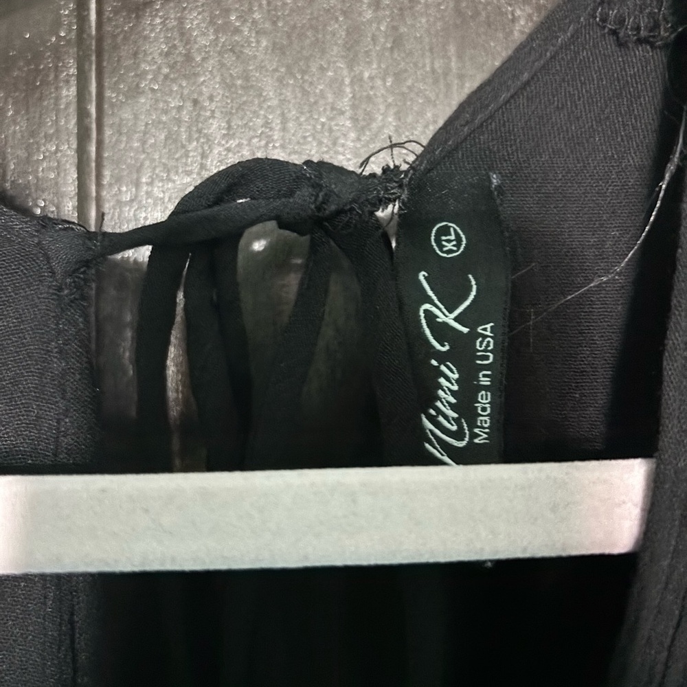 Mimi R Black Jumpsuit - Picture 2 of 3